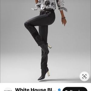 WHBM coated and lace denim.  New with tags.  Never worn.  i love offers